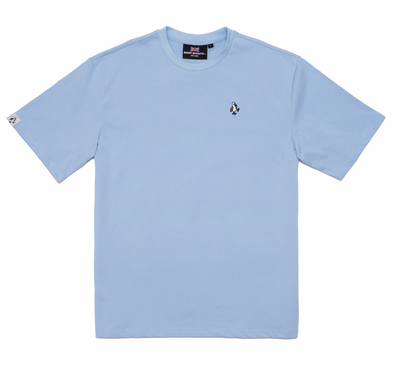 Booby Blue Embroidered T-Shirt