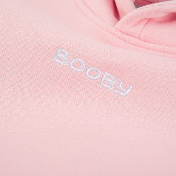 Pink Cut Booby Hoodie