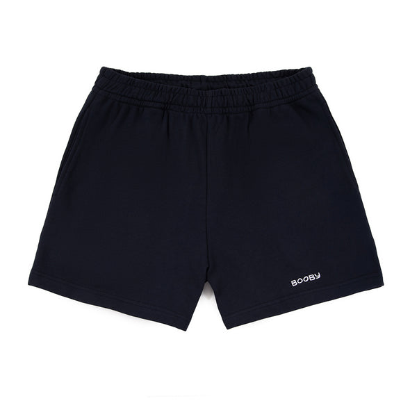 Navy Trackie Shorts