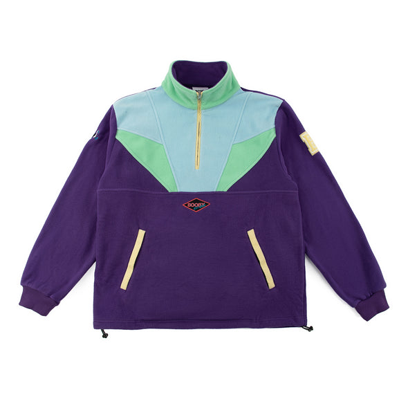 Retro Booby Ski Bum Fleece - Purple