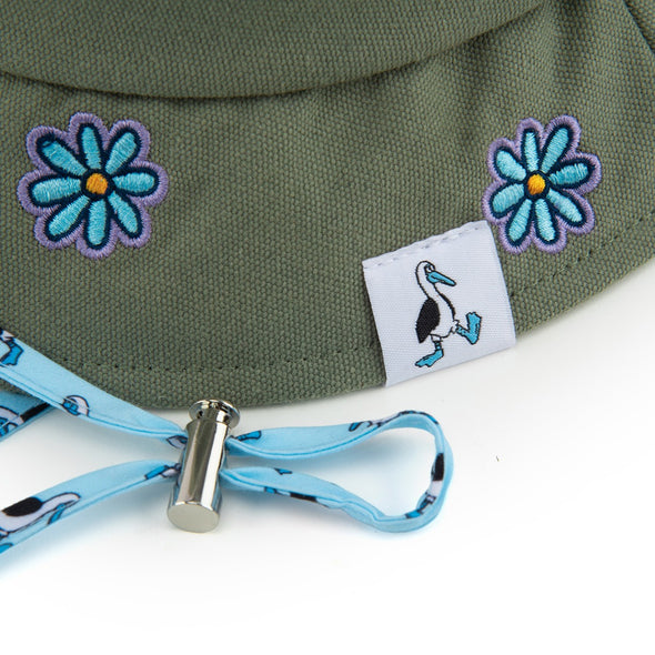 Sage Daisy Bucket Hat