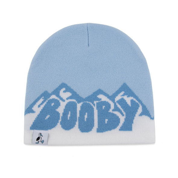 Blue Two Tone Mountain Beanie