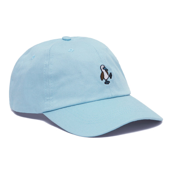 Blue Embroidered Booby Cap