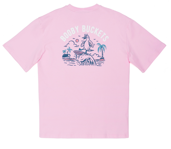Pacific Surf Pink T-Shirt