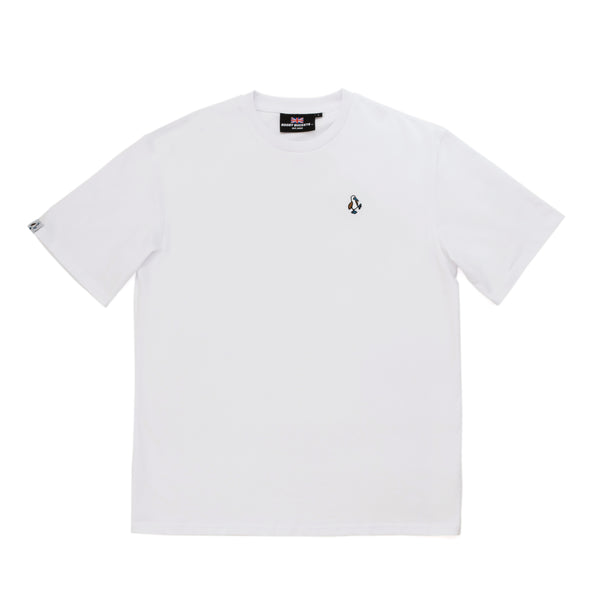 Island Print White T-Shirt